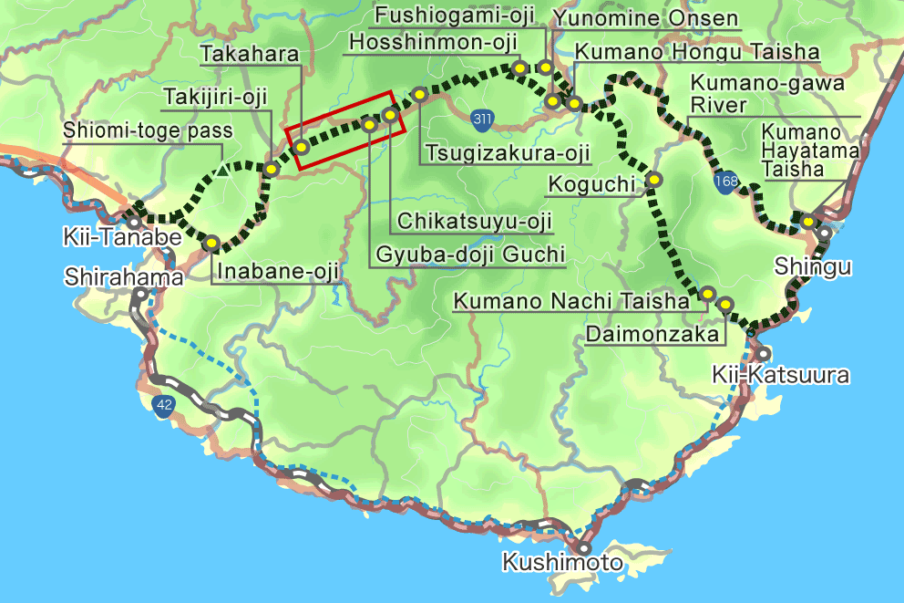 Kumano kodo self guided walking 5 days hotsell